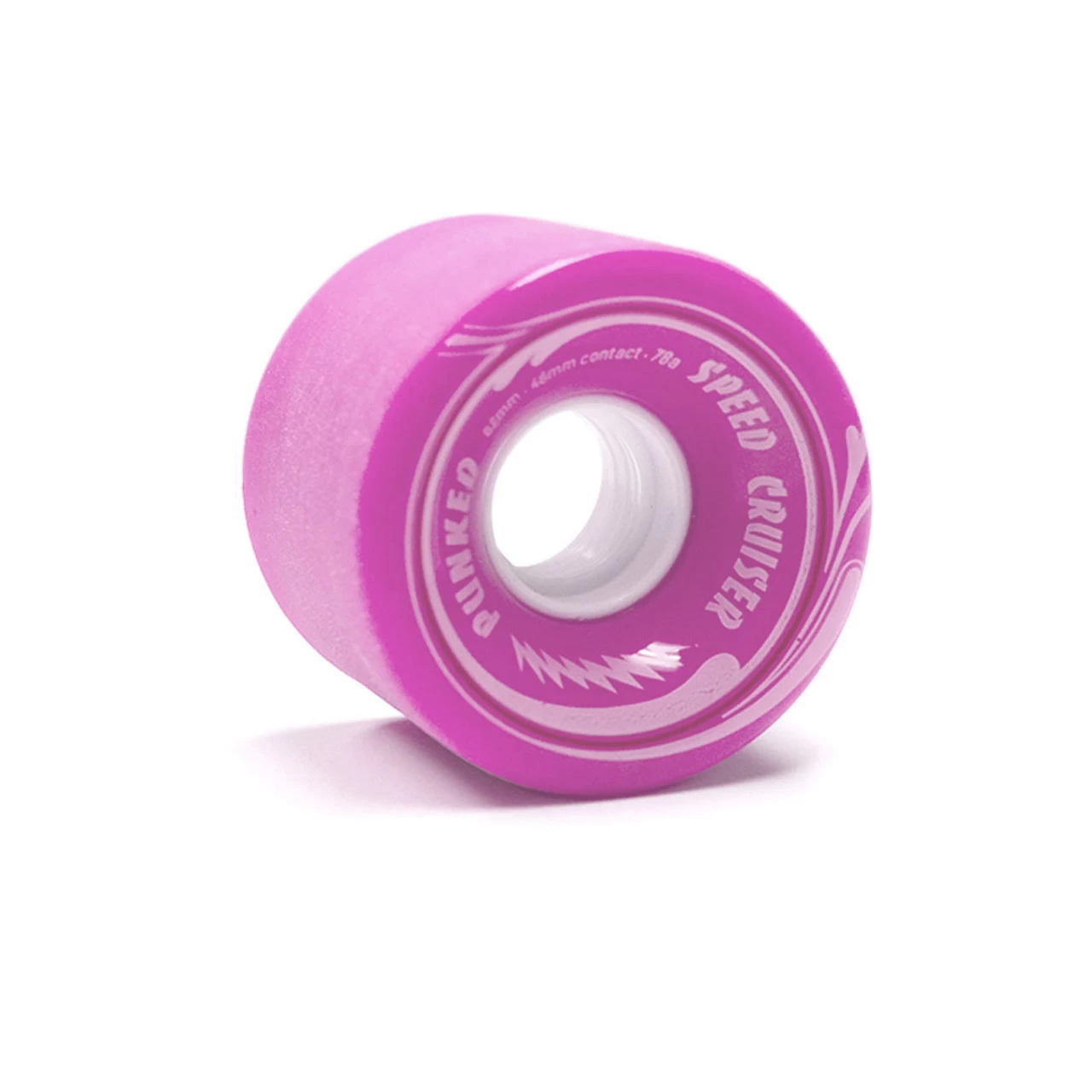 Speed Cruiser 62mm Longboard Wheels - Solid Pink 2 Speed Cruiser 62mm Longboard Wheels - Solid Pink - Image 2