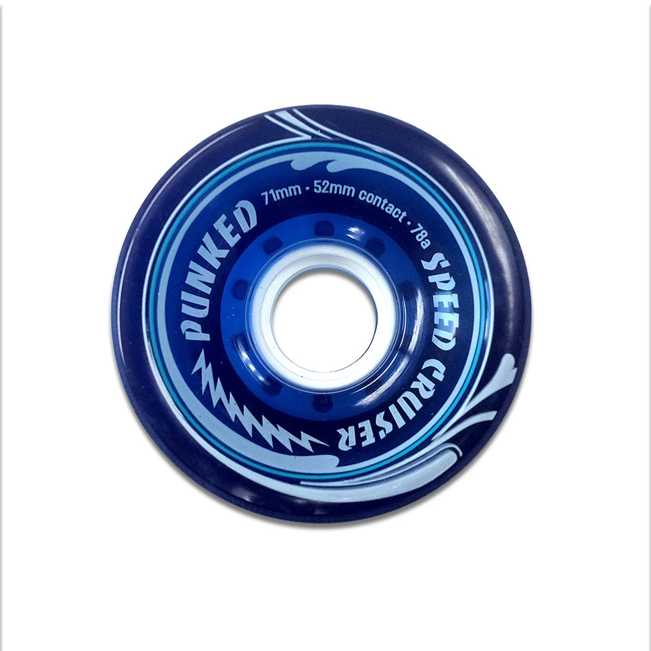 Speed Cruiser 71mm Longboard Wheels - Gel Blue 2 Speed Cruiser 71mm Longboard Wheels - Gel Blue - Image 2
