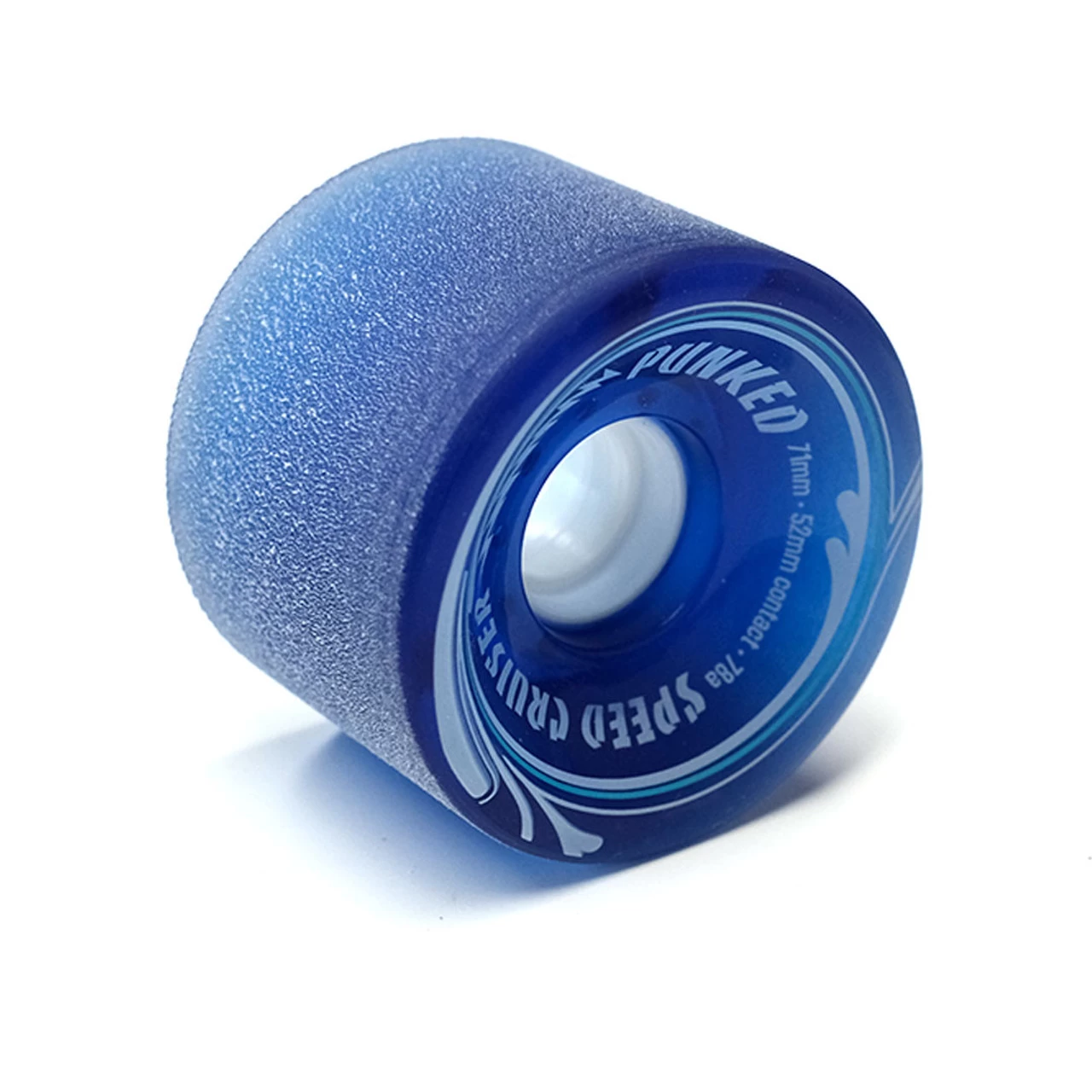 Speed Cruiser 71mm Longboard Wheels - Gel Blue 3 Speed Cruiser 71mm Longboard Wheels - Gel Blue - Image 3