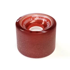 Speed Cruiser 71mm Longboard Wheels - Gel Red -Professional Roller Skate Shop 71mm red gel wheels 3 02412.1678490879