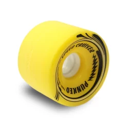 Speed Cruiser 71mm Longboard Wheels - Solid Yellow -Professional Roller Skate Shop 71mm yellow wheels 4 95350.1678490824
