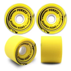 Speed Cruiser 71mm Longboard Wheels - Solid Yellow