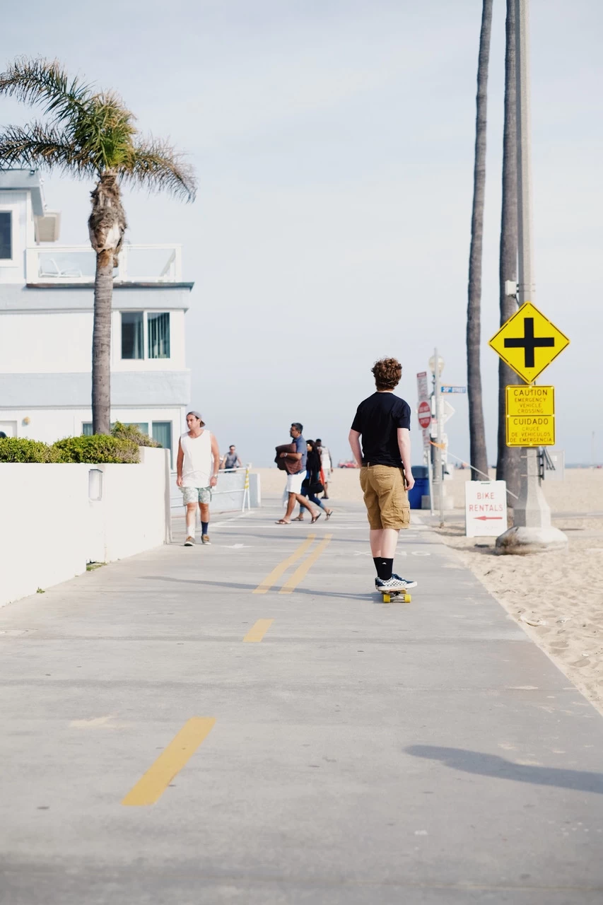 YOCAHER Slimkick Longboard Complete - Earth Series - Ripple 5 YOCAHER Slimkick Longboard Complete - Earth Series - Ripple - Image 5