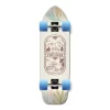 YOCAHER Old School Longboard Complete - Adventure Colored