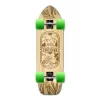YOCAHER Old School Longboard Complete - Adventure Natural