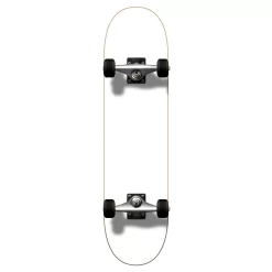 Yocaher Blank Complete 7.75" Skateboard - Painted White