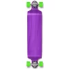YOCAHER Drop Down Blank Longboard Complete - Stained Purple