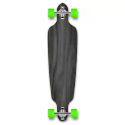 Drop Through Blank Longboard Complete - Stained Black