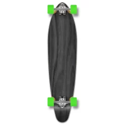 Kicktail Blank Longboard Complete - Stained Black
