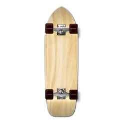 Old School Blank Longboard Complete - Natural