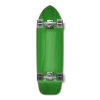 Old School Blank Longboard Complete - Stained Green