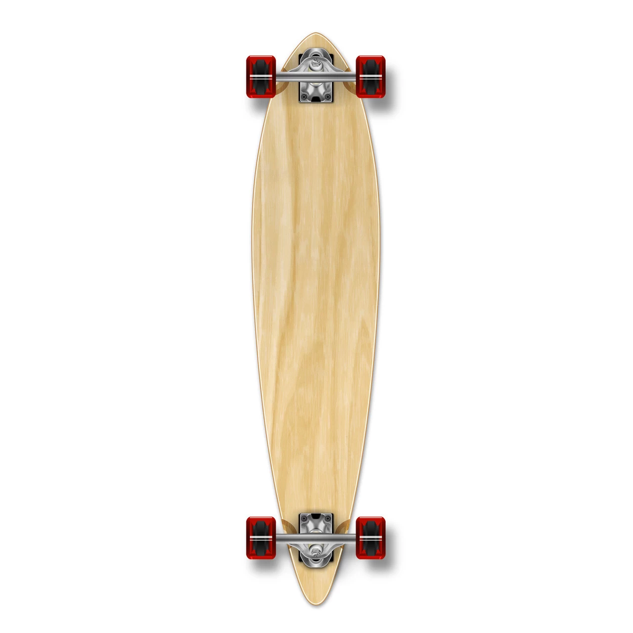 Pintail Blank Longboard Complete - Natural 1 Pintail Blank Longboard Complete - Natural