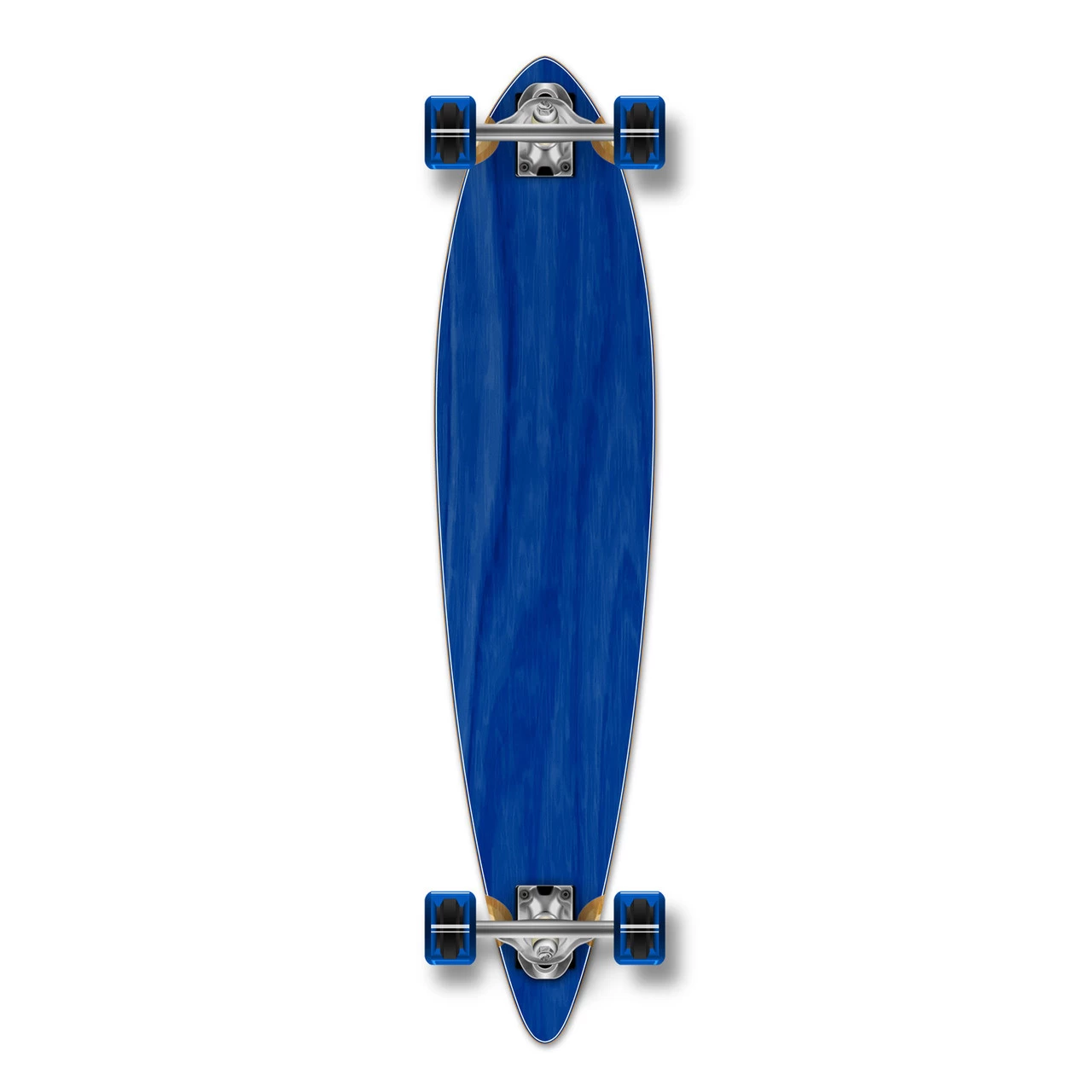 Pintail Blank Longboard Complete - Stained Blue 1 Pintail Blank Longboard Complete - Stained Blue