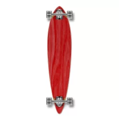 Pintail Blank Longboard Complete - Stained Red