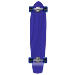 Slimkick Blank Longboard Complete - Stained Blue