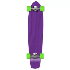 Slimkick Blank Longboard Complete - Stained Purple