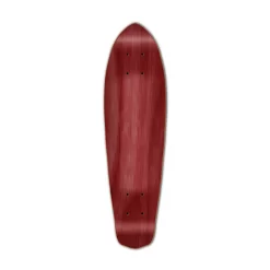 Micro Cruiser Blank Deck - Stained Red