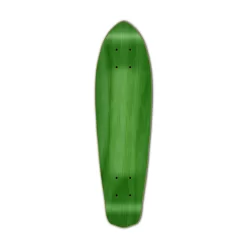 Micro Cruiser Blank Deck - Stained Green