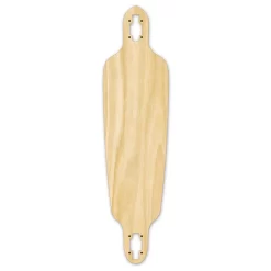 Drop Through Blank Longboard Deck - Natural