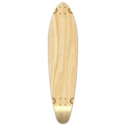 Kicktail Blank Longboard Deck - Natural