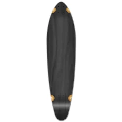 Kicktail Blank Longboard Deck - Stained Black