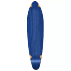 Kicktail Blank Longboard Deck - Stained Blue