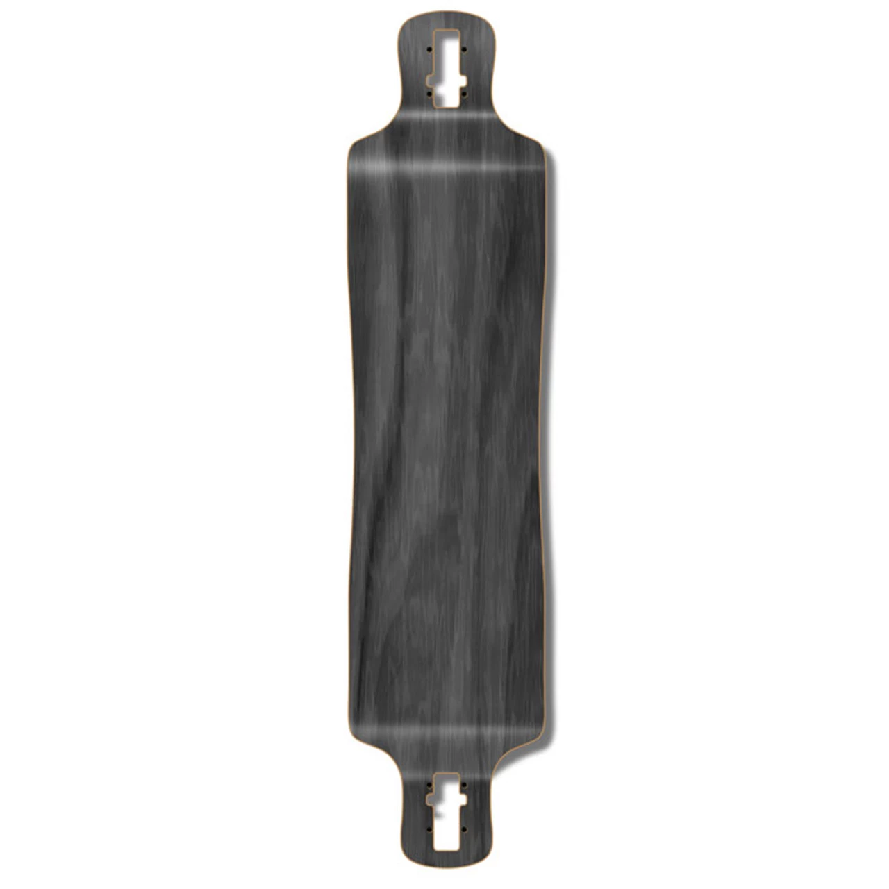 Lowrider Blank Longboard Deck - Stained Black 1 Lowrider Blank Longboard Deck - Stained Black