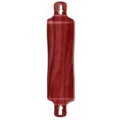 Lowrider Blank Longboard Deck - Stained Red