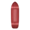 Old School Blank Longboard Deck - Stained Red
