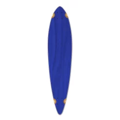 Pintail Blank Longboard Deck - Stained Blue