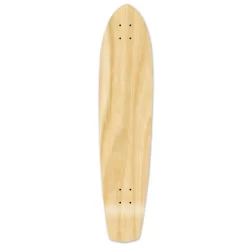 Slimkick Blank Longboard Deck - Natural