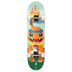 Yocaher Graphic Complete 7.75" Skateboard - PIKA Series - Charm
