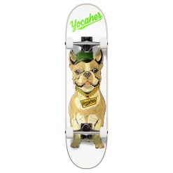 Yocaher Graphic Complete 7.75" Skateboard - Cool Pup French Bulldog