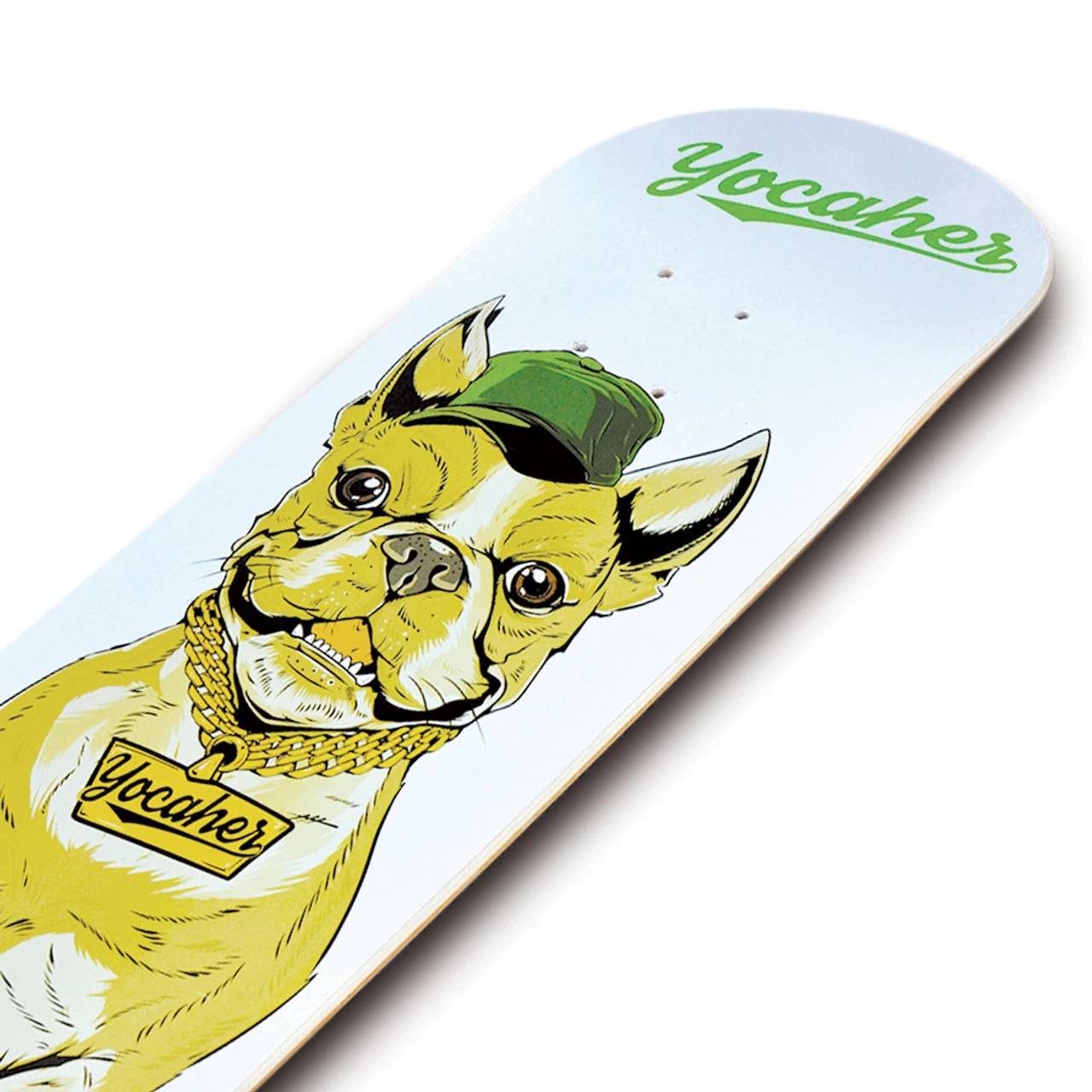 Yocaher Graphic Skateboard Deck - Cool Pup French Bulldog 2 Yocaher Graphic Skateboard Deck - Cool Pup French Bulldog - Image 2