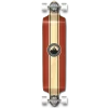 YOCAHER Drop Down Crest Burgundy Longboard Complete