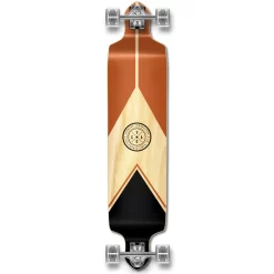 YOCAHER Drop Down Longboard Complete - Earth Series - Mountain