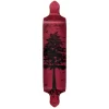 YOCAHER Drop Down Longboard Deck - In The Pines : Red