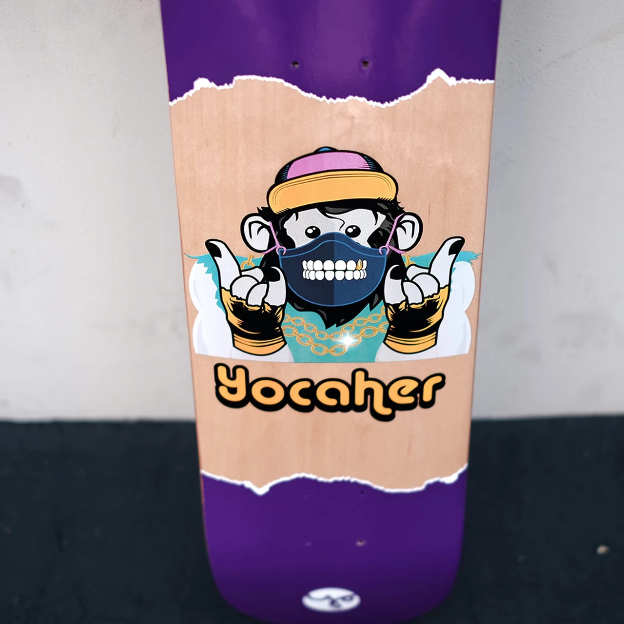 Yocaher Graphic Complete 7.75" Skateboard - Chimp Series - Speak No Evil 3 Yocaher Graphic Complete 7.75" Skateboard - Chimp Series - Speak No Evil - Image 3
