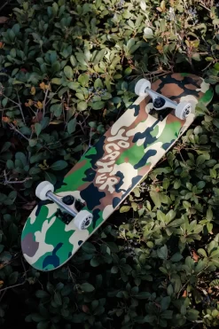 Yocaher Graphic Complete 7.75" Skateboard - Camo Series - Green -Professional Roller Skate Shop DSCF8879 47620.1571960302