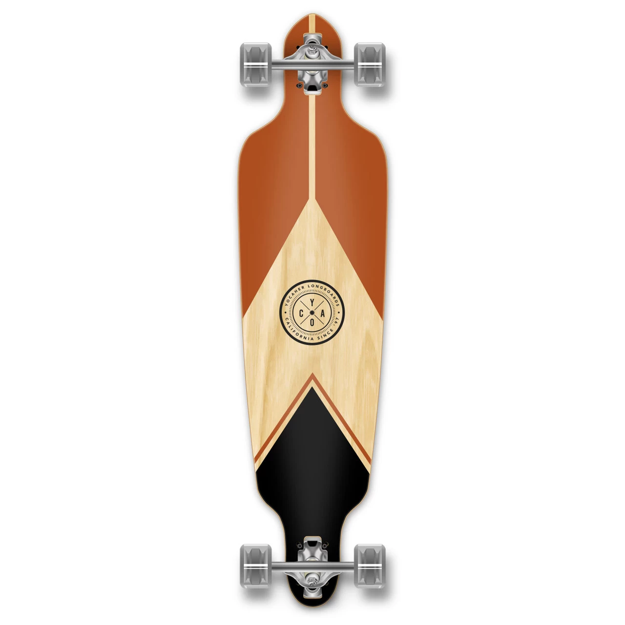 YOCAHER Drop Through Longboard Complete - Earth Series - Mountain 1 YOCAHER Drop Through Longboard Complete - Earth Series - Mountain