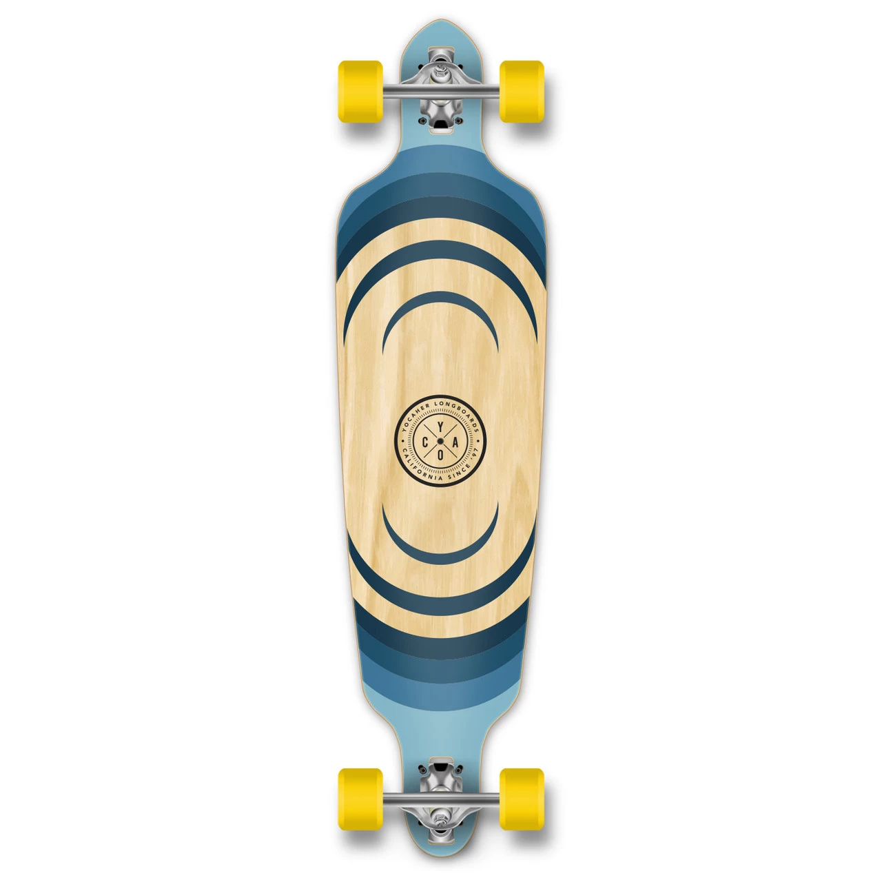 YOCAHER Drop Through Longboard Complete - Earth Series - Ripple 1 YOCAHER Drop Through Longboard Complete - Earth Series - Ripple