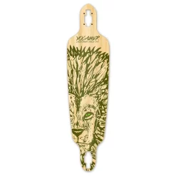 Drop Through Longboard Deck - Spirit Animal LION