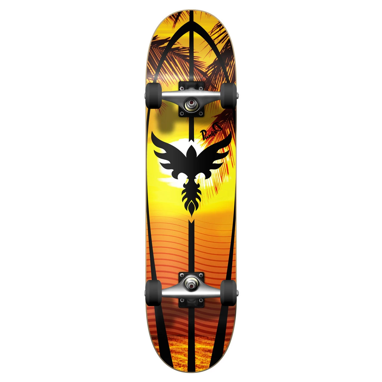 Yocaher Graphic Complete 7.75" Skateboard - Sunset 1 Yocaher Graphic Complete 7.75" Skateboard - Sunset