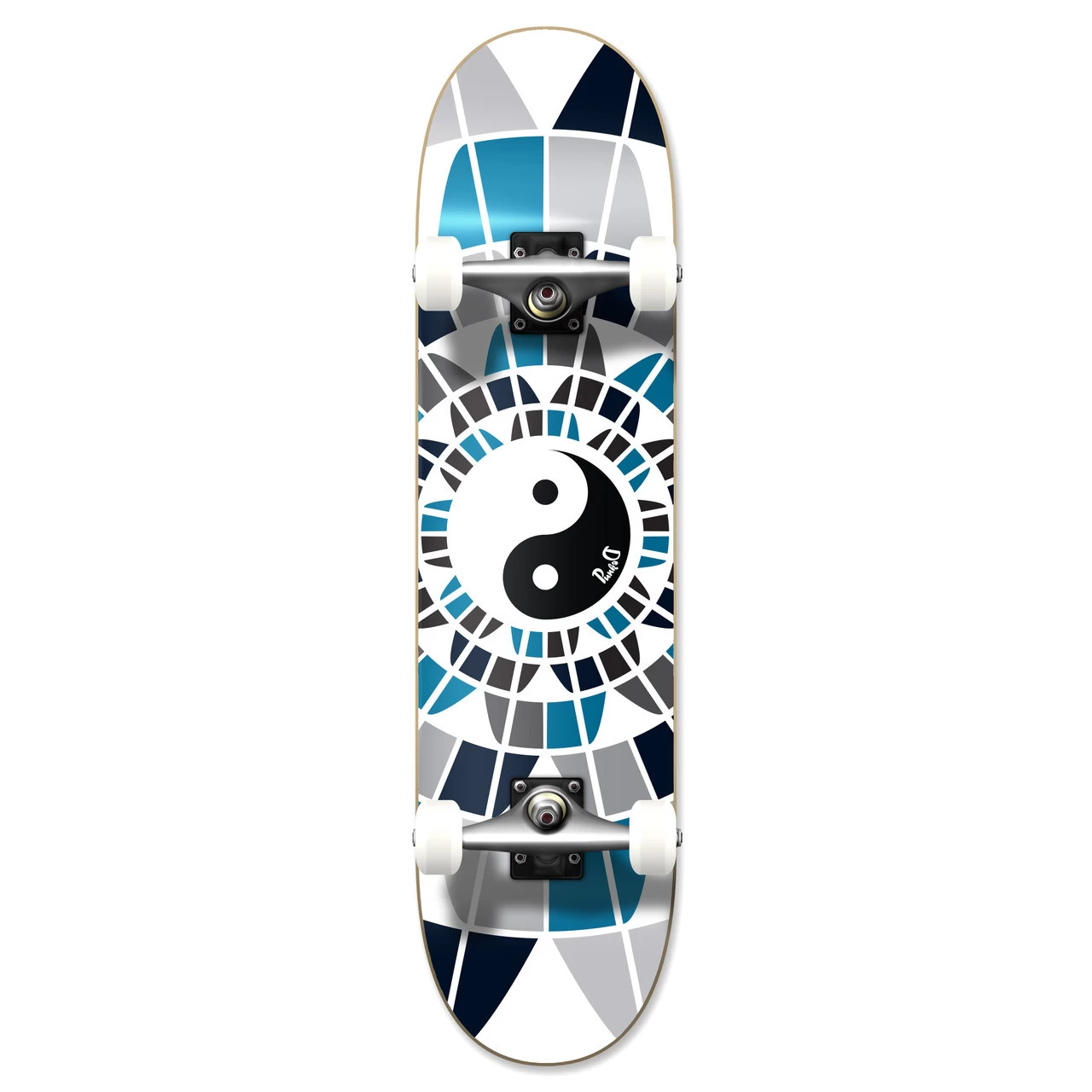 Yocaher Graphic Complete 7.75" Skateboard - Ying Yang 1 Yocaher Graphic Complete 7.75" Skateboard - Ying Yang