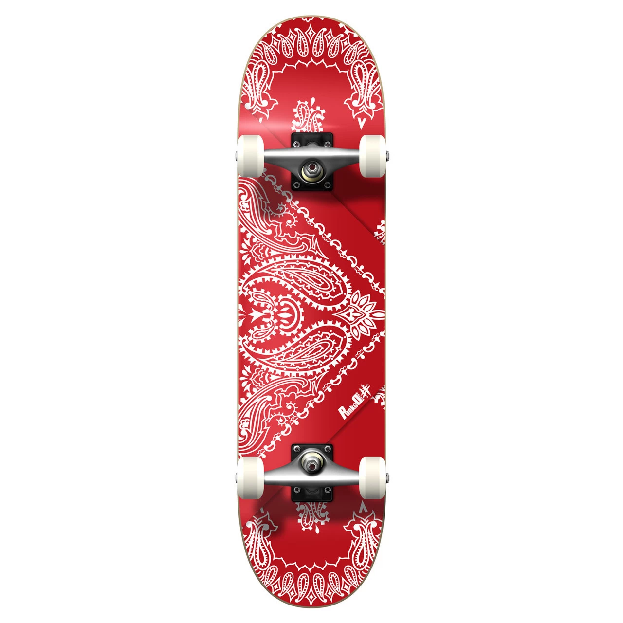 Yocaher Graphic Complete 7.75" Skateboard - Bandana Red 1 Yocaher Graphic Complete 7.75" Skateboard - Bandana Red