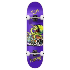 Yocaher Graphic Complete 7.75" Skateboard - Hot Rod Slim