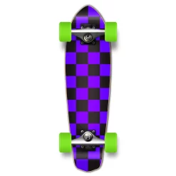 Micro Cruiser Complete - Checker Purple