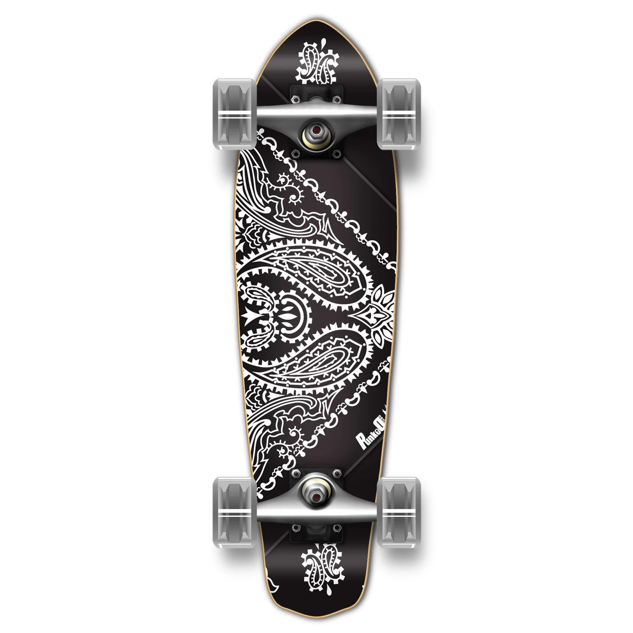 Micro Cruiser Complete - Bandana Black 1 Micro Cruiser Complete - Bandana Black