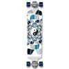 YOCAHER Drop Down Yin Yang Longboard Complete