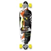 Punked Drop Through DJ Mixitup Longboard Complete